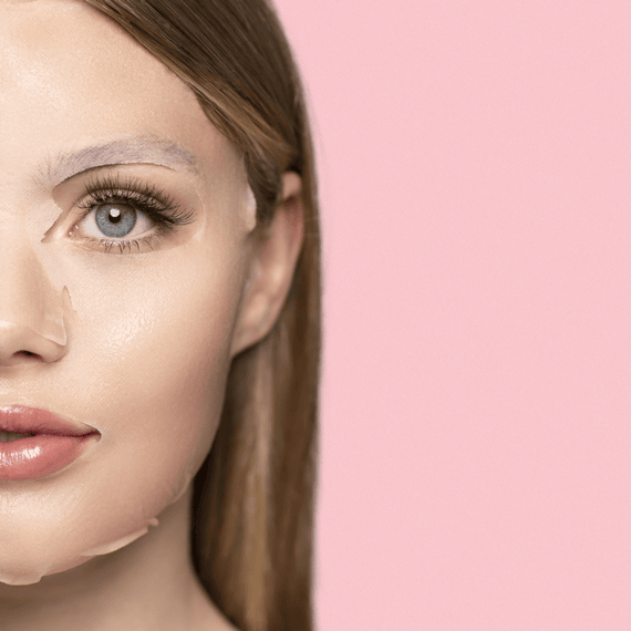 100% Camellia 2-Step Oil Sheet Mask - Nourishing & Brightening