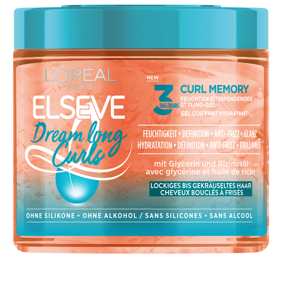 Dream Long Curl Memory moisturising styling gel