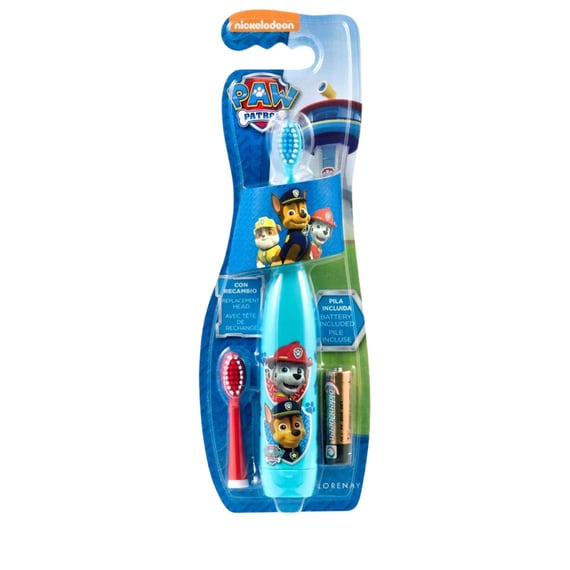 Electric Toothbrush with Replacement Head & Battery