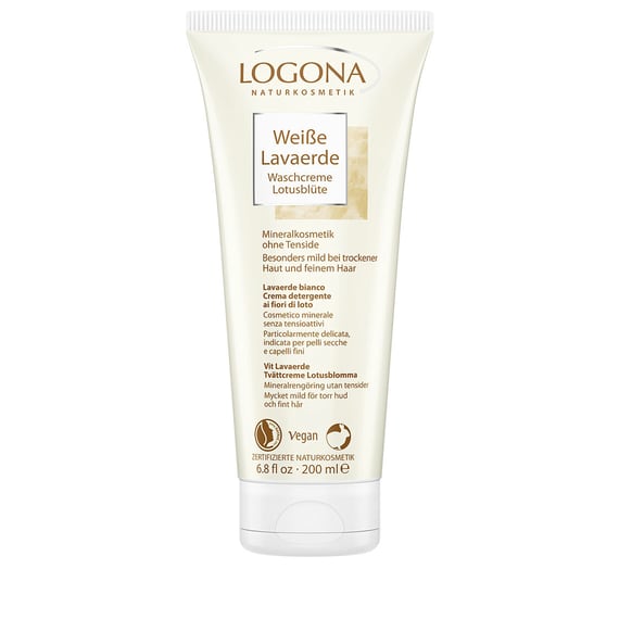 Crème Lavante À L'argile Blanche