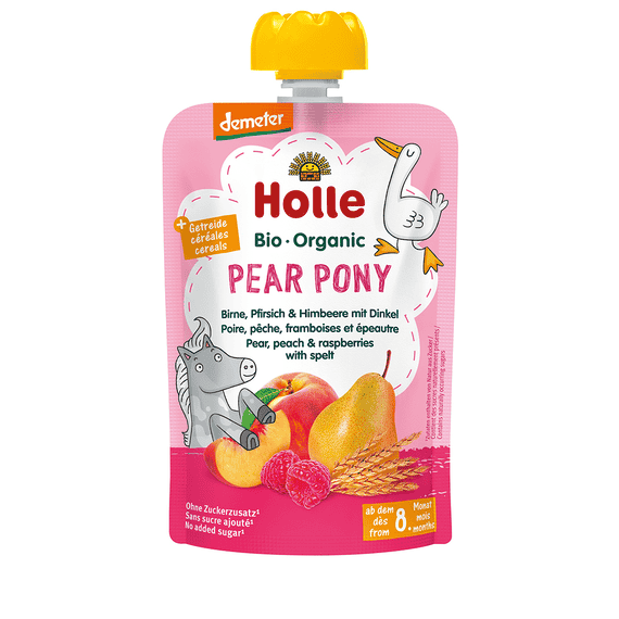 Pear Pony - Pera, Pesca & Lampone con Farro