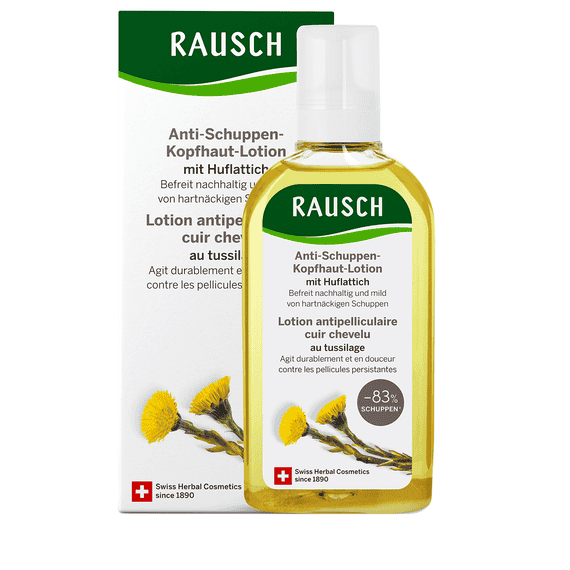 Anti-Schuppen-Kopfhaut-Lotion mit Huflattich
