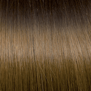 Tape Extensions 50/55 cm - Ombre 4/14, brown/light golden blond copper