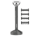 Compact Double Chin Shaver Chrome-plated Metal OT996E