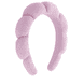 Cerchietto in Microfibra Rosa