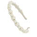 Slim Pearl Headband - Off-White