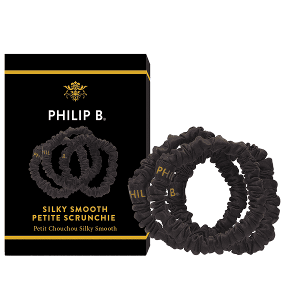 Petite Black Scrunchie 3x