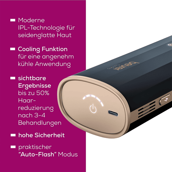 Beurer Haarentfernungsger t Cool Pro IPL 7800 haar shop.ch