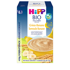 Gute Nacht Bio Milchbrei Griess Banane