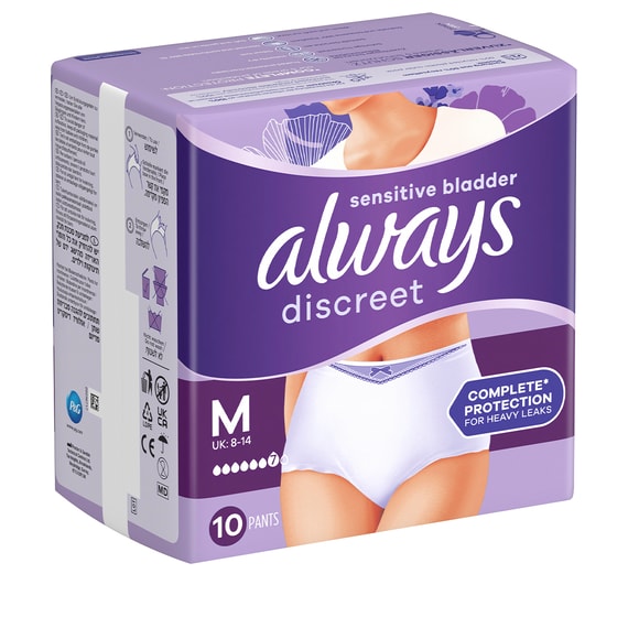 Incontinence Pants Plus M - 10 Pcs.
