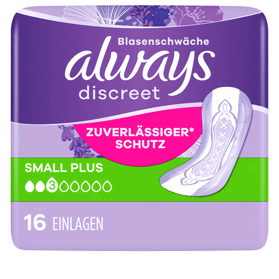 Assorbenti Igienici Incontinenza Small Plus - 16 Pz.