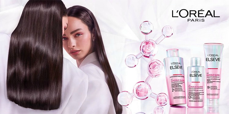 Entdecke das Glycolic Gloss Set von Loreal Paris
