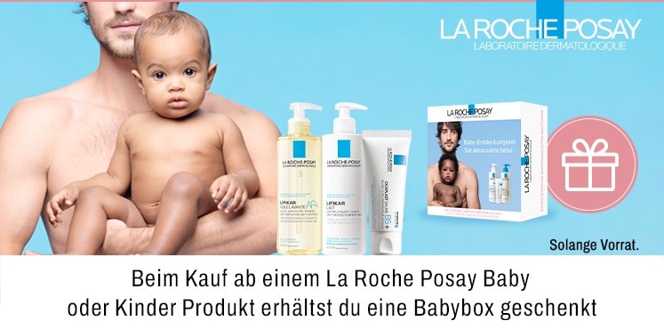 Geschenk sichern ab einem Kauf von La Roche Posay Baby oder Kinderprodukten