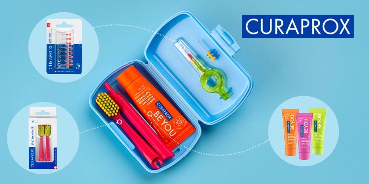 Entdecke die praktischen Reisegrossen von Curaprox