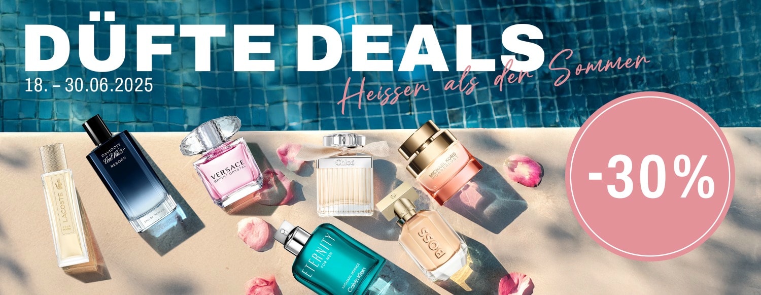 30 Prozent Rabatt auf Calvin Klein Chloe Davidoff Hugo Boss Lacoste Michael Kors und Versace