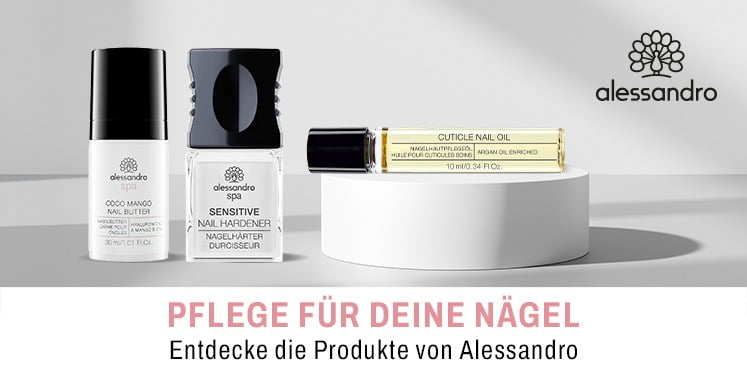 Entdecke die Produkte von Alessandro fur deine Nagel