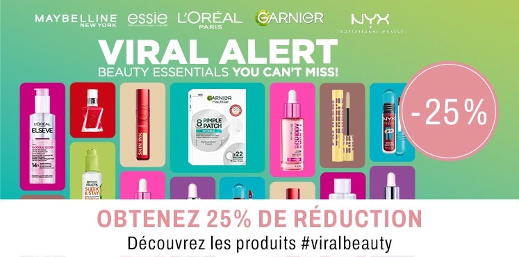 Decouvrez les produits de la campagne viralbeauty
