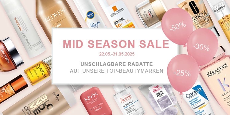 Entdecke unsere Mid Season Sale Kampagne