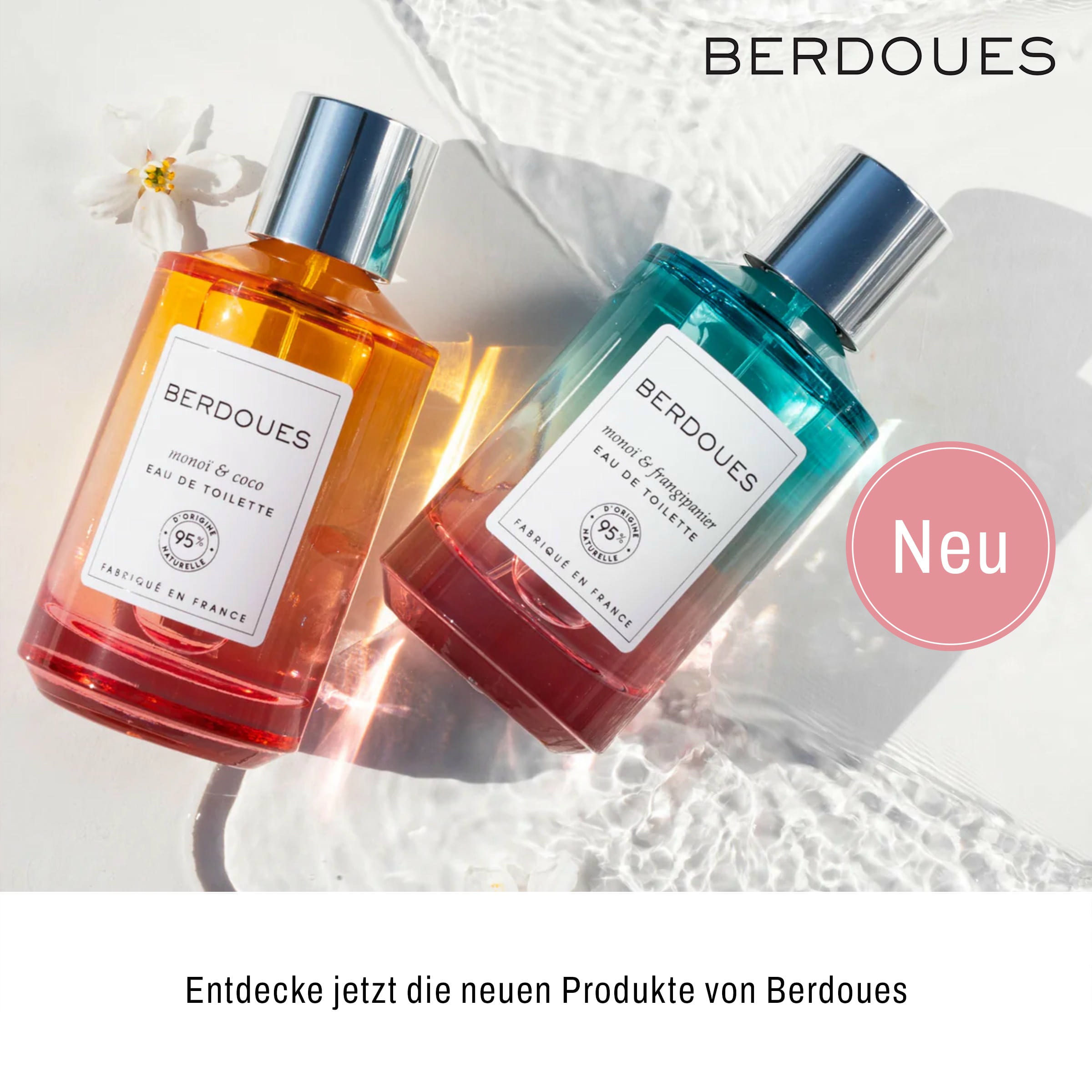 Entdecke die neuen Dufte von Berdoues