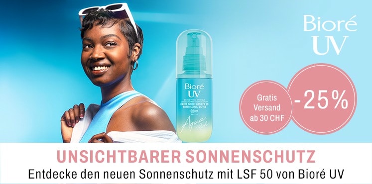 Entdecke den neuen Sonnenschutz von Biore und Profitiere von 25% Rabatt