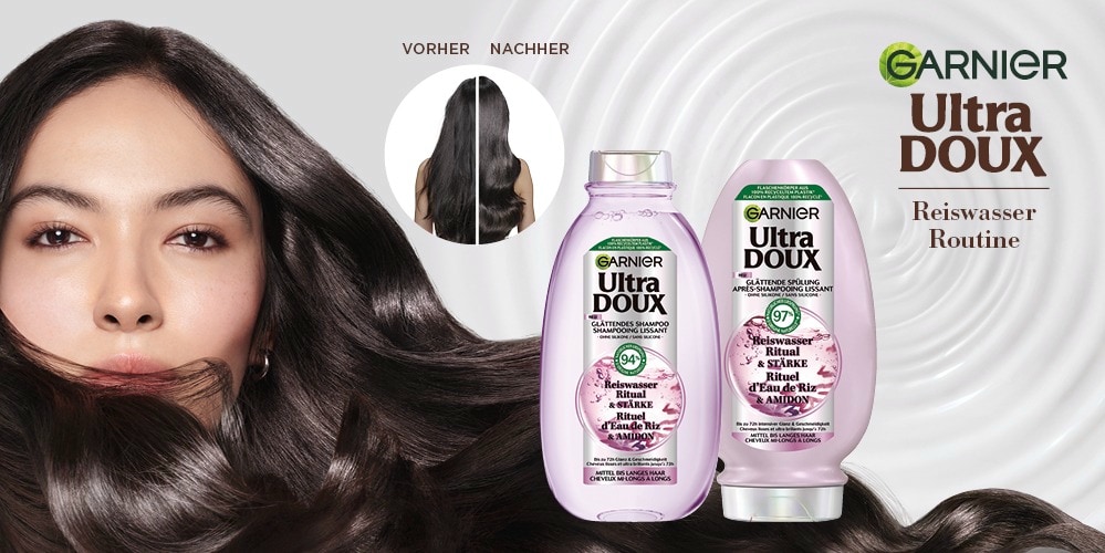 Entdecke die Reiswasser Routine von Garnier