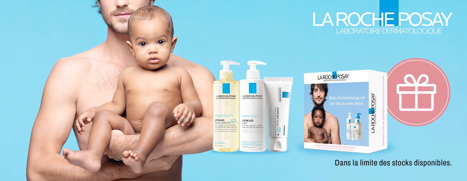 Découvrez les différents produits de soin de La Roche Posay pour les petits