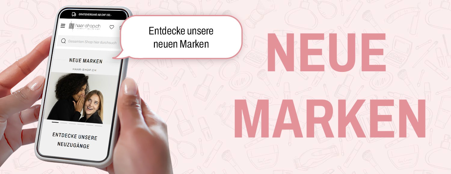 neue Marken bei haar-shop.ch entdecken