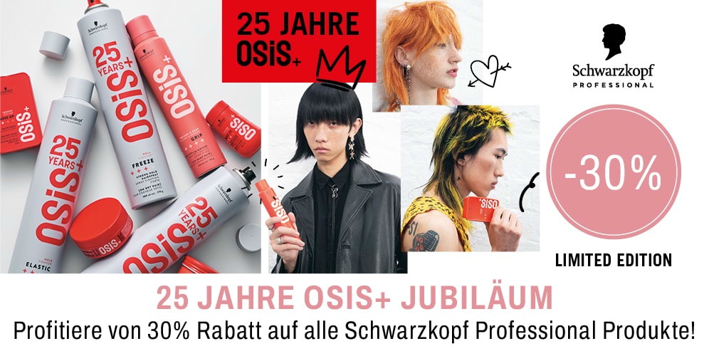 25 Jahre osis Jubilaum feiern von Schwarzkopf Professional
